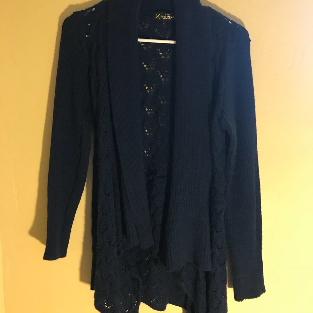 Navy Blue Cardigan